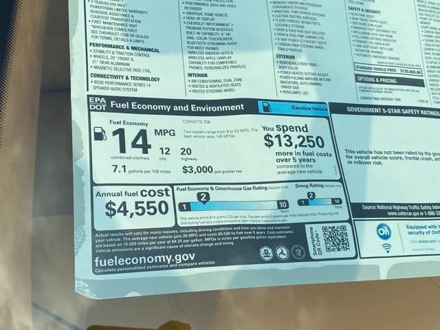 2025 Chevrolet Corvette Z06 3LZ