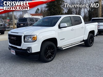 2022 GMC Canyon 4WD Crew Cab Short Box Elevation