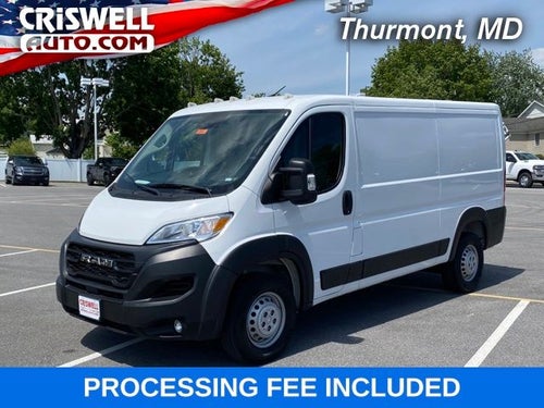 2025 RAM ProMaster 2500 Cargo Van Tradesman Low Roof 136' WB w/Pass Seat