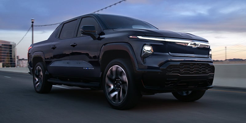 Black 2024 Chevy Silverado EV