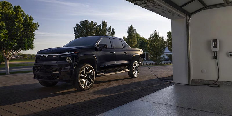 2025 Chevrolet Silverado EV charging