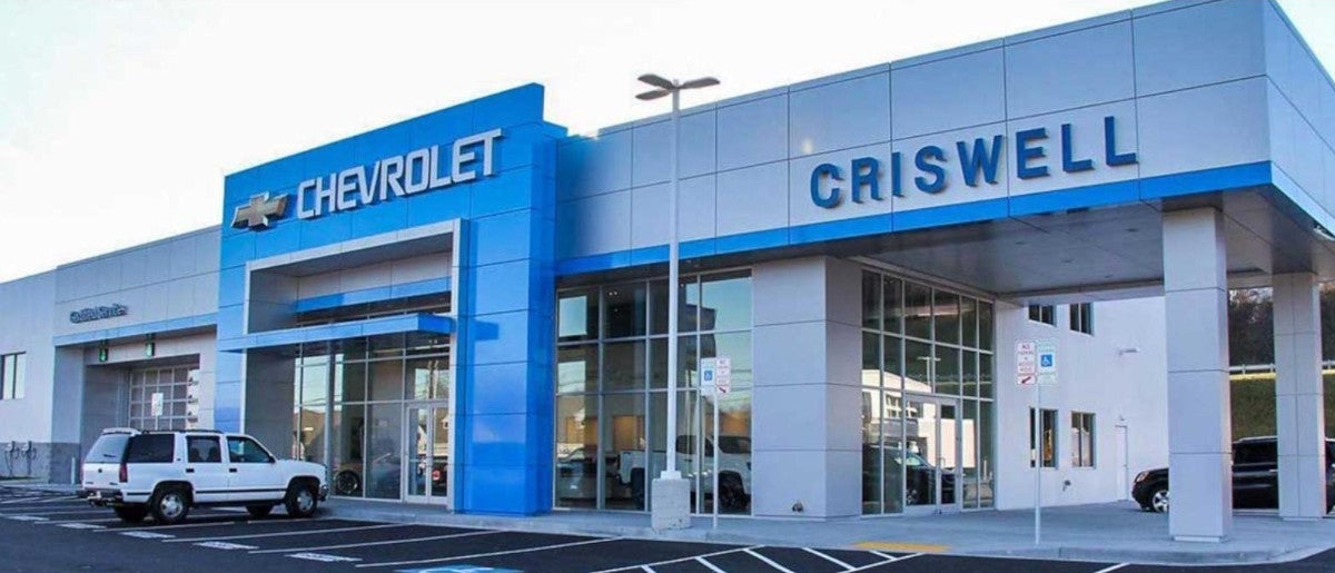 Exterior of Criswell Chevrolet of Thurmont