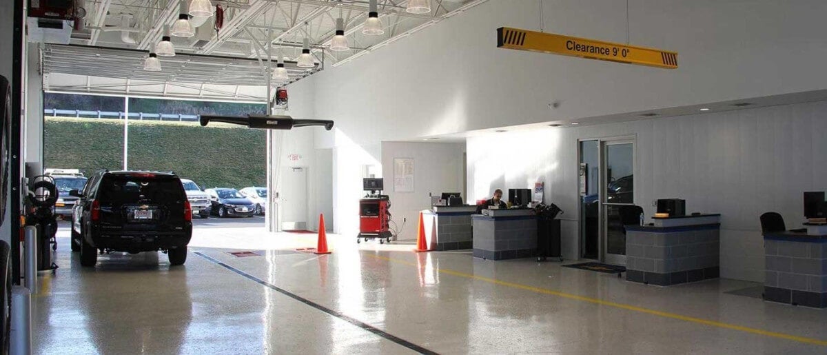 Service center at Criswell Chevrolet of Thurmont
